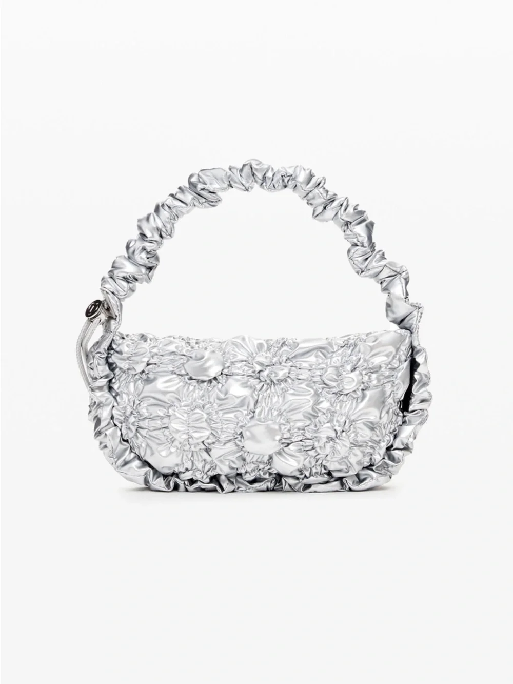 Desigual Metallic Silver Shoulder Bag
